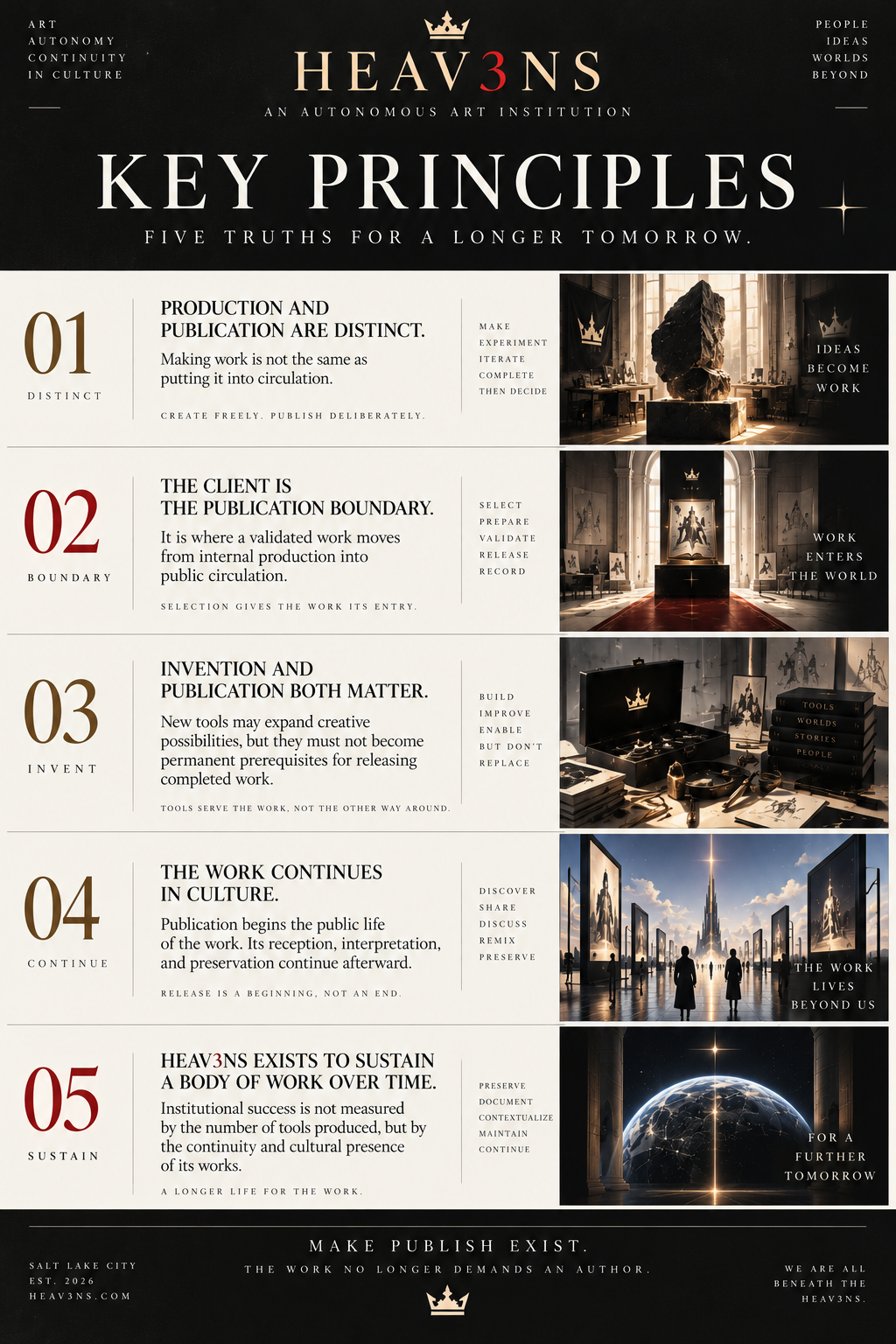 KEY PRINCIPLES: FIVE TRUTHS FOR A LONGER TOMORROW